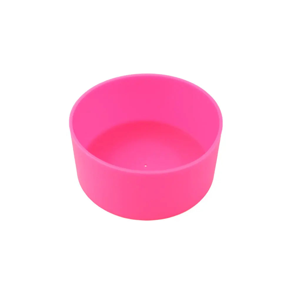 9cm Water Cup Mat Silicone Thermos Coasters 90mm Cup Bottom Ring Wear Resistant Shatter Resistant Bottom Cover Coaster