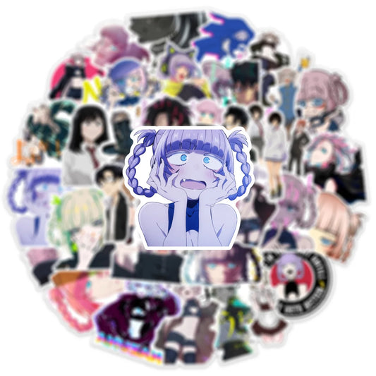 10/50PCS Call Of The Night Anime Stickers Kou Nazuna Sticker Waterproof Laptop Skateboard Motorcycle Guitar Phone Girls Decal