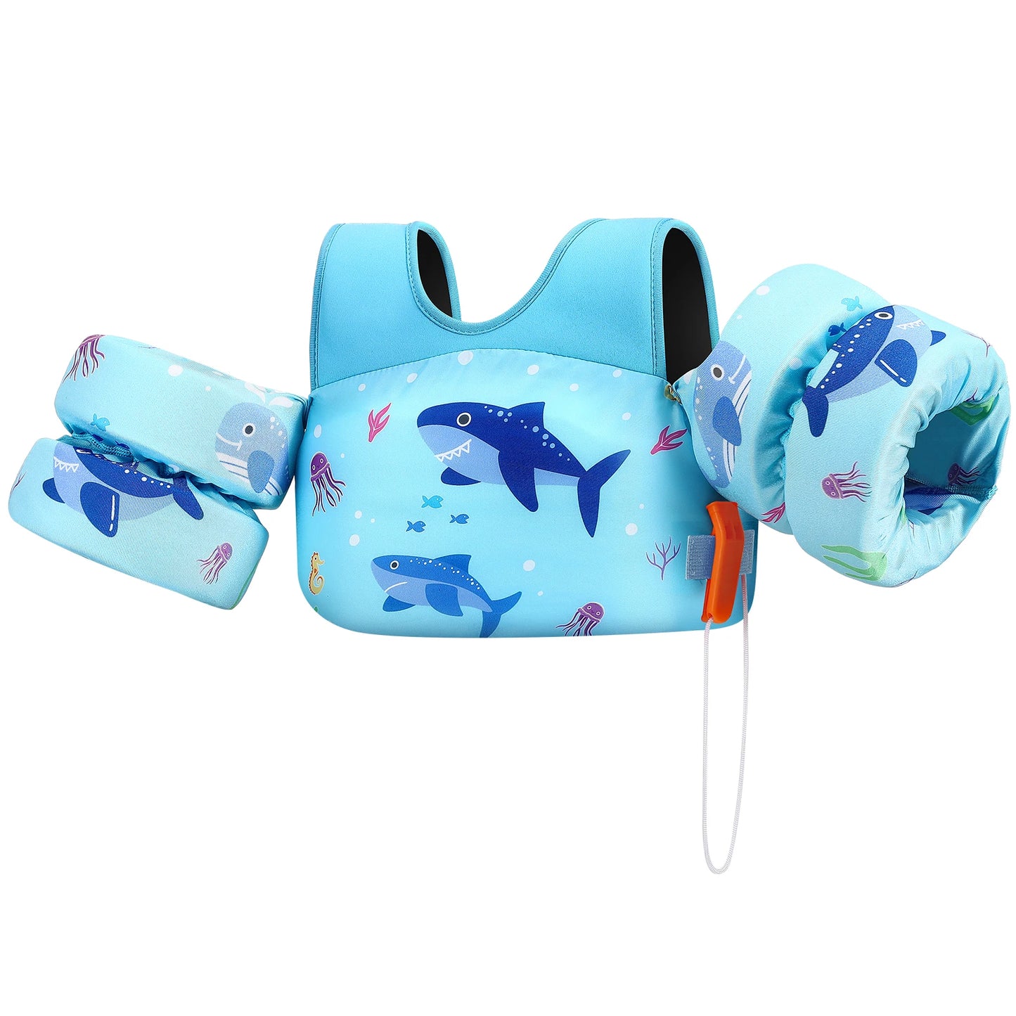 Baby Float Arm Sleeve Floating Ring Safe Life Jacket Buoyancy Vest Kid Swimming Equipment Armbands Swim Foam Pool Toys Life Vest