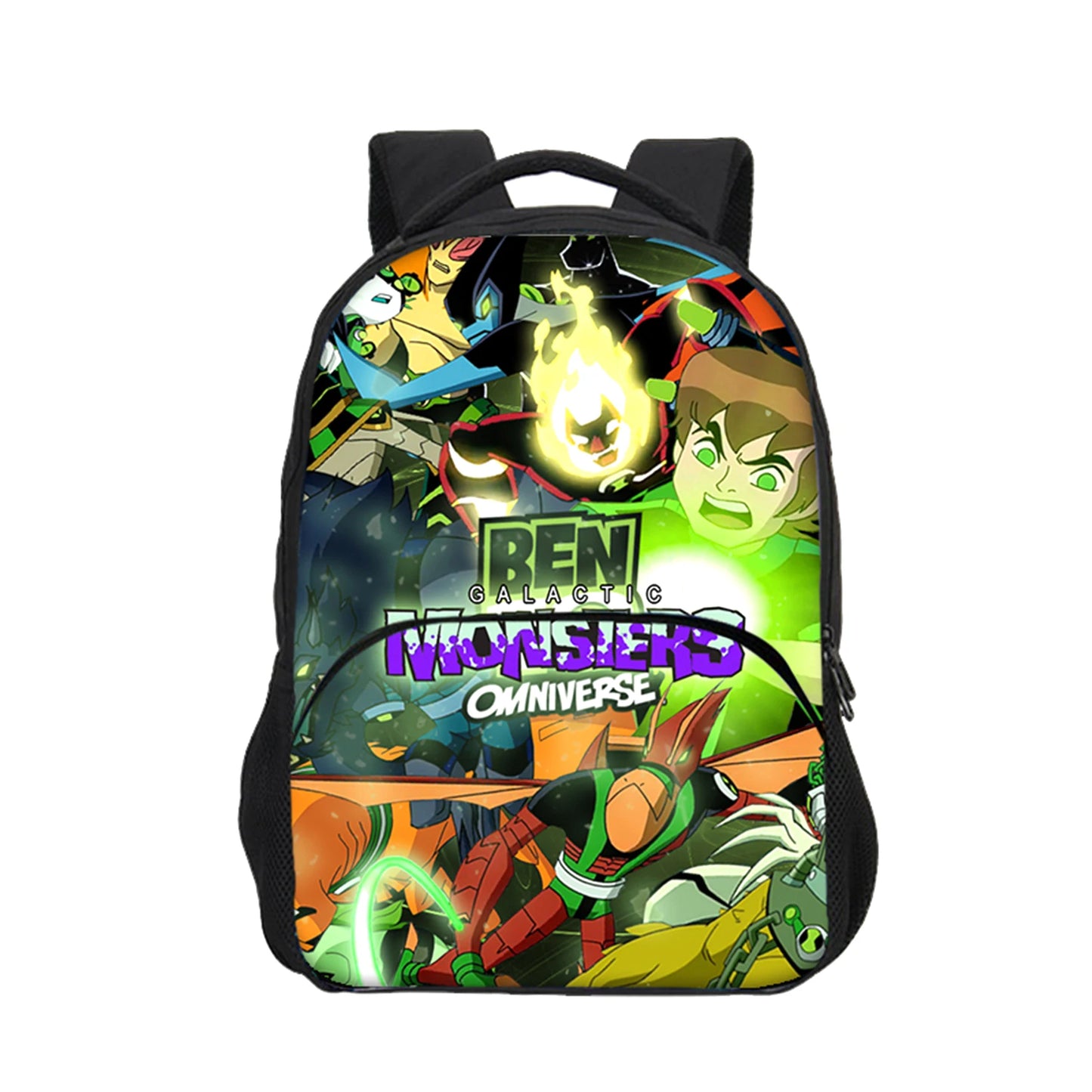 Youth Kids Ben 10 Printed Backpack Lightweight School Book Bag,Casual Travel Rucksack