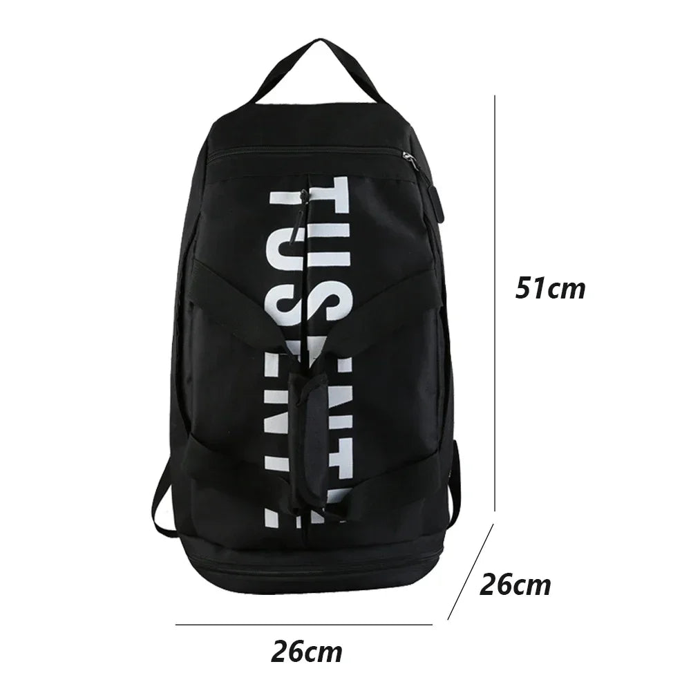 Large Capacity Backpack Multi-Functional Waterproof Travel Pack with Shoes Warehouse Sport Gym Bag Women  Sports Shoulder Bags