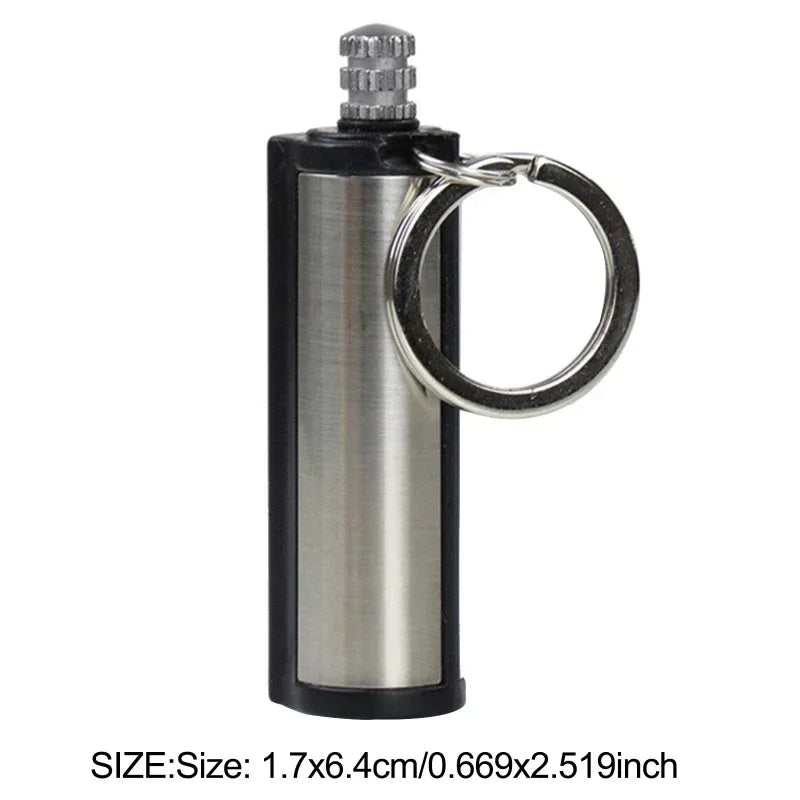 New Outdoor Waterproof Portable Lighter Immortal Fire Starter Match Stick Camping Lighter Waterproof Metal Outdoor Survival Tool