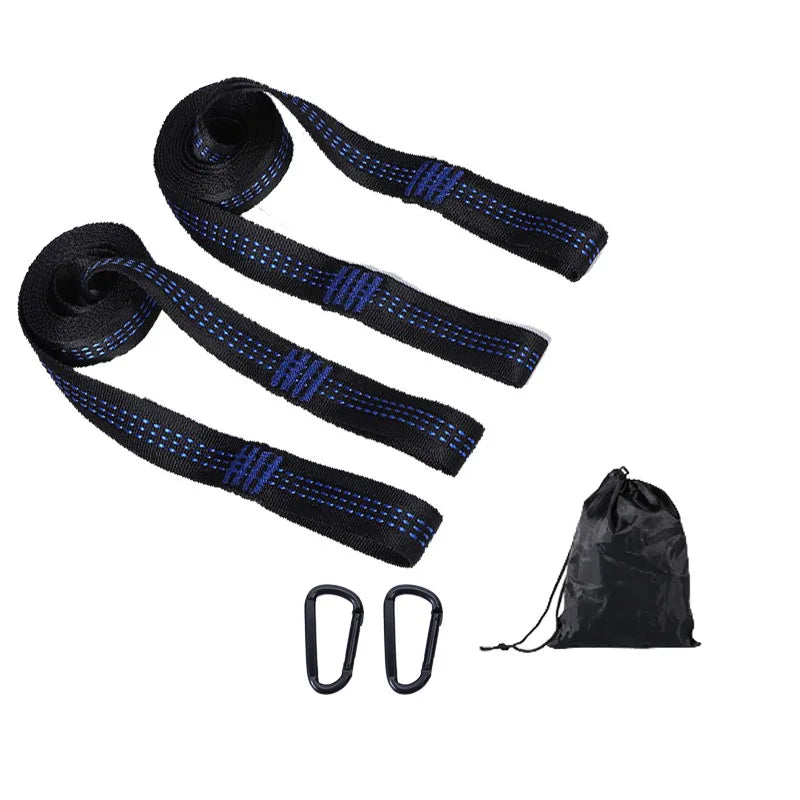 Strong Carabiner Cips For Hammock Rope Accessories String And Strap Carabiners 2pcs  3m 2m Set Meters Camping Equipments Tent