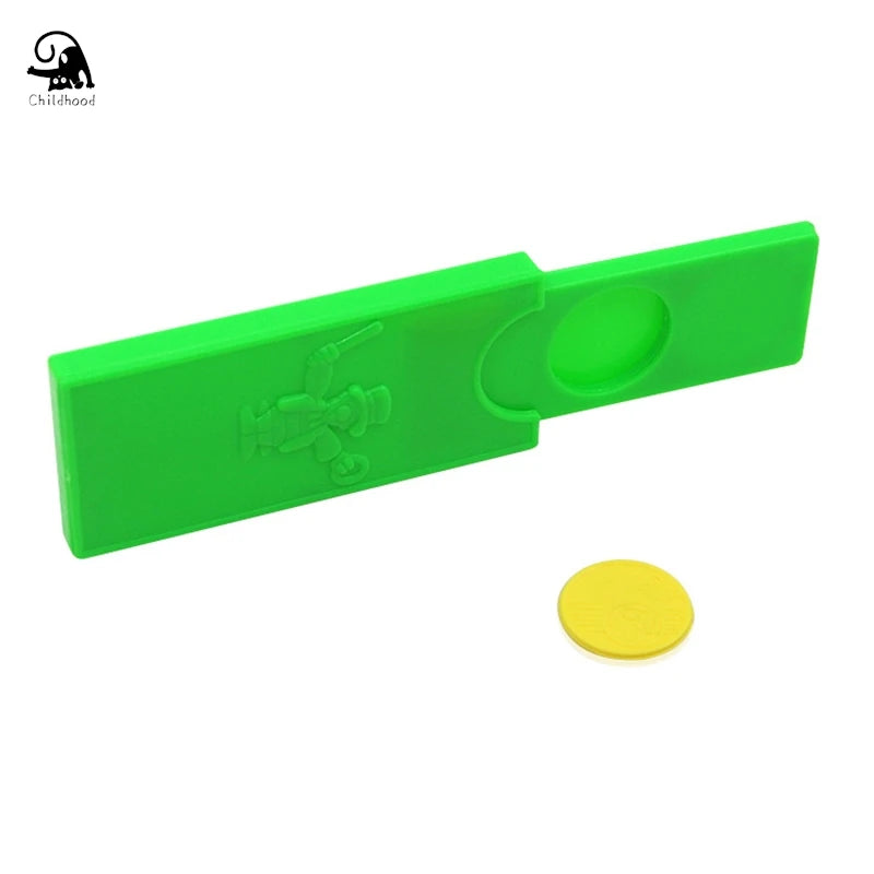 Easy Magic Tricks Coin Disappearing Box Magic Props Children Magic Toy Kids Magic Cool Kid Toys Amazing Funny Game Magic Toys
