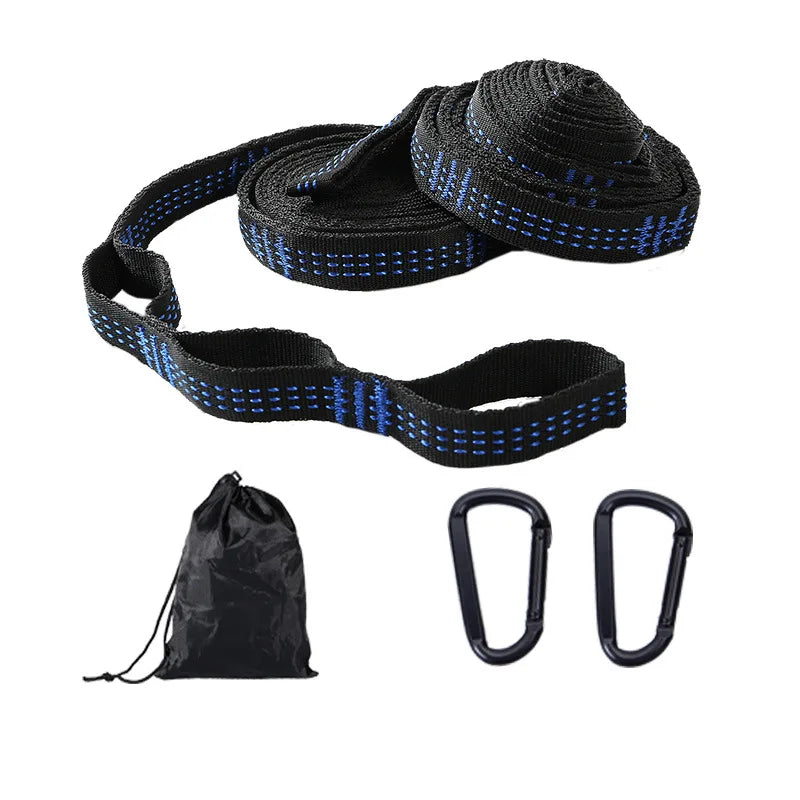 Strong Carabiner Cips For Hammock Rope Accessories String And Strap Carabiners 2pcs  3m 2m Set Meters Camping Equipments Tent