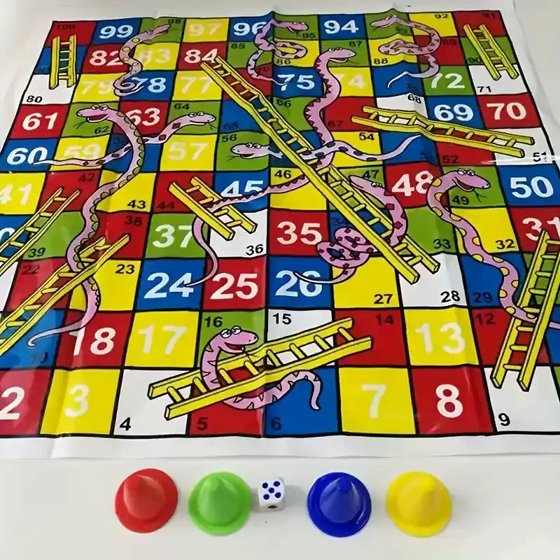3D Printing Snakes and Ladders Chess Games Educational Interesting Kids Children Toys Board Game for Family Party Entertainment