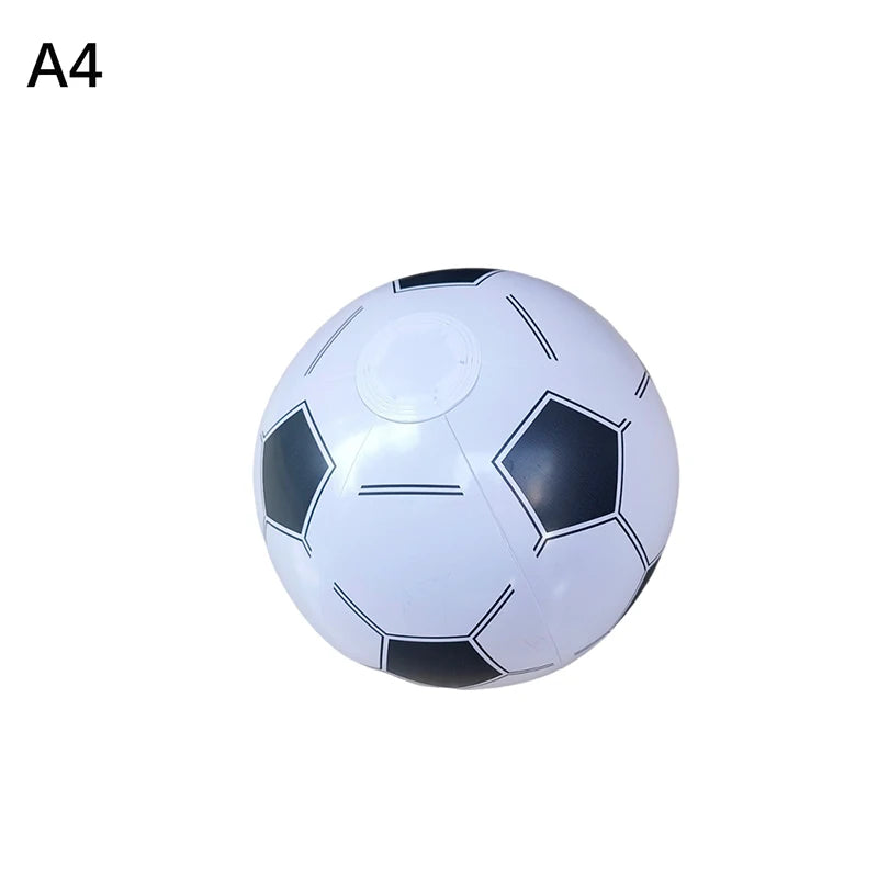 PVC Inflatable Football Baseball Basketball Volleyball Happy Summer Beach Party Decorations Swimming Pool Inflatable Toy Ball
