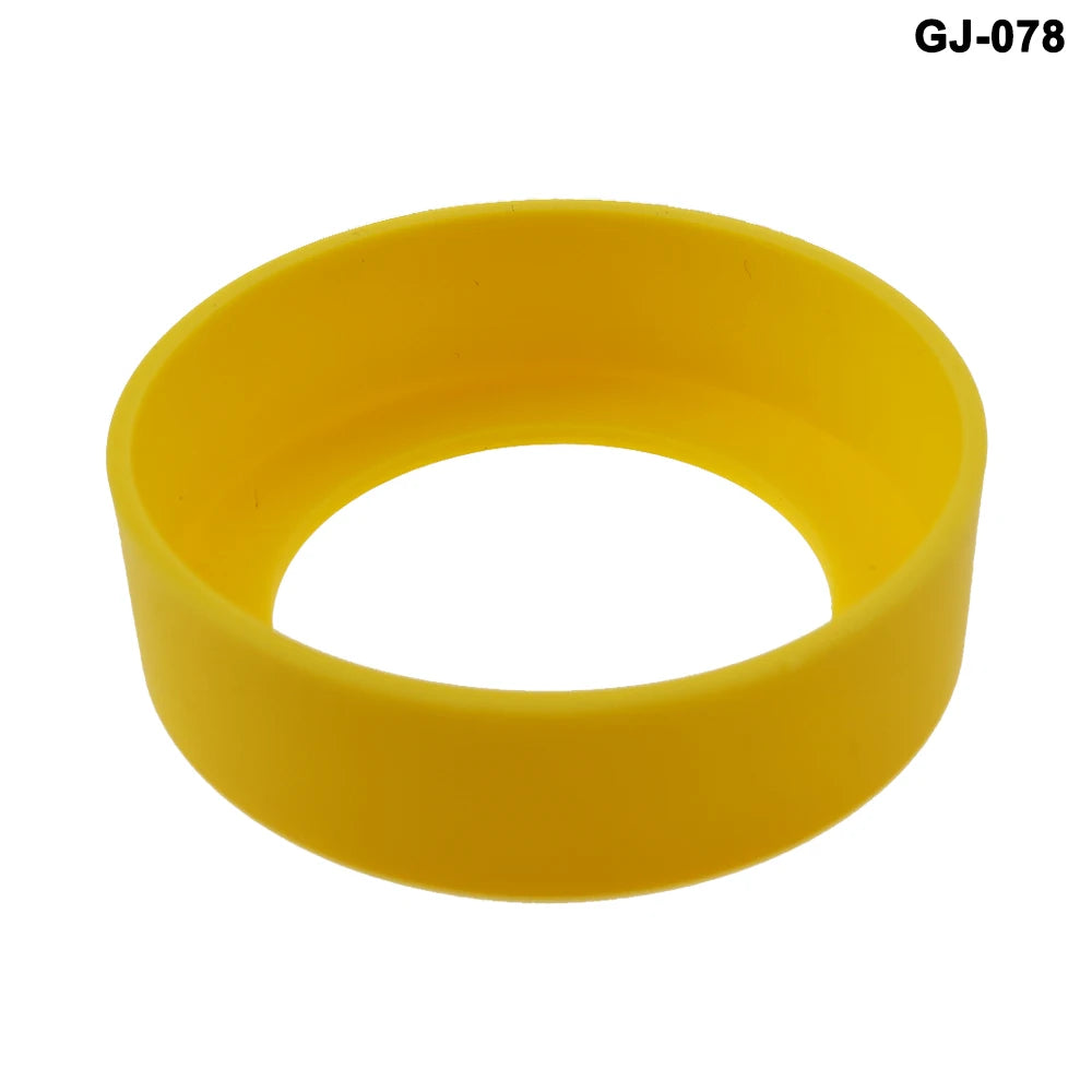 1PCS 6.5CM Silicone Cup Bottom Protective Case Cover Holder Thermos Base   From Impacting Not Deformed Good Toughness Odorless