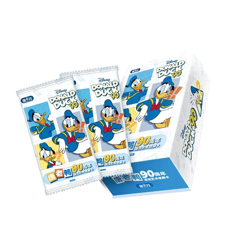 Genuine Disney Card 100 Anniversary Carnival Series Cards Mickey Mouse Art Signature Animation Collection Cards Kids Gifts