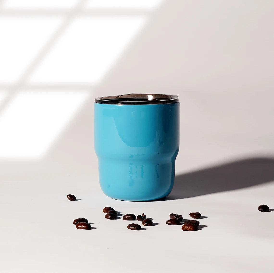 304 Stainless Steel Vacuum Tumbler, Portable Travel Mug for Hot & Cold Beverages - 255ml Travel, Coffee, Party Cup in 16 Colors
