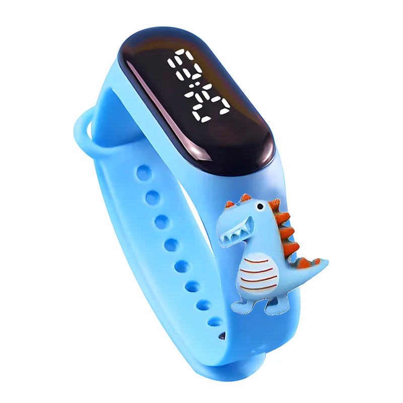Fashion Sports Watch for Kids Children Waterproof Led Digital Watch Silicone Teen Boys Girls Cartoon Smart Touch Watch Toy