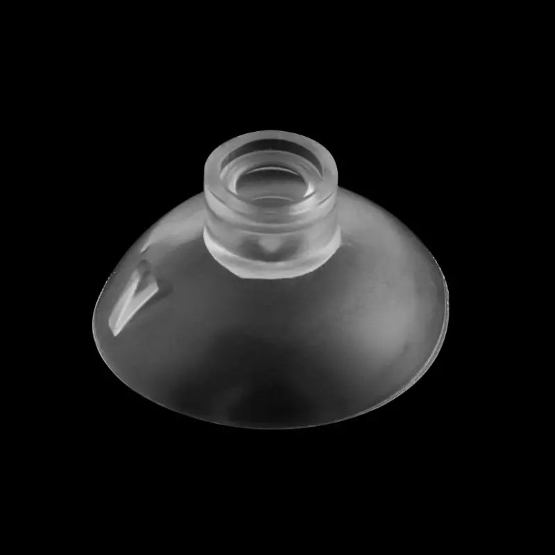 Y3NA Aquarium Suction Cup Diameter 1.2in Transparent Plastic Sucker No Clips for Fish for Tank Thermo-meters