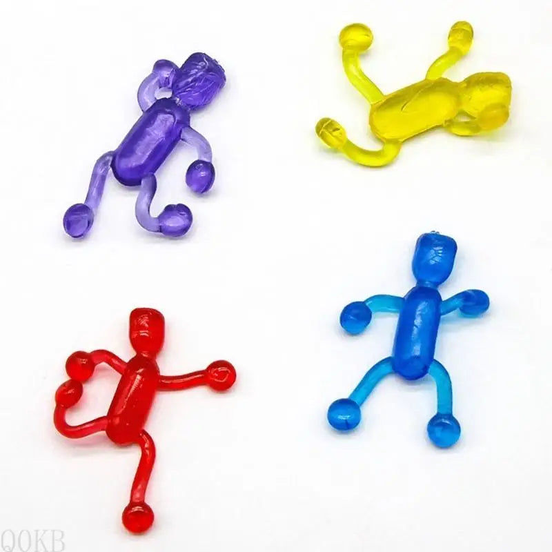 AP28 Sticky  Toy  Climbing Little Man Kids Party Favor Adults Pressure Relieve Vent Toy Interactive Throw Game