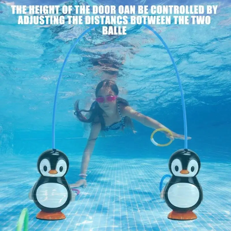 Pool Diving Swim Thru Door Toy for Kid Pool Toy Swim Hoop Underwater Kids Swim Thru Diving Rings Water Training Sports D5QD