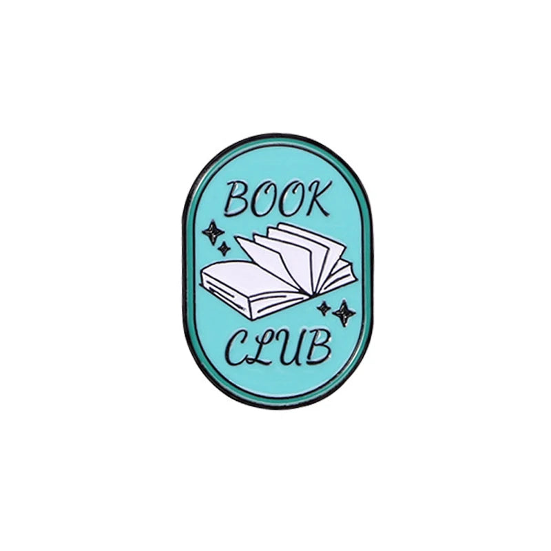 Brooches Bag Clothes Lapel Pin Animal Reading Badge Puppy Jewelry Gift for Kids Friend I Love Books Enamel Pin Custom Dog Cat