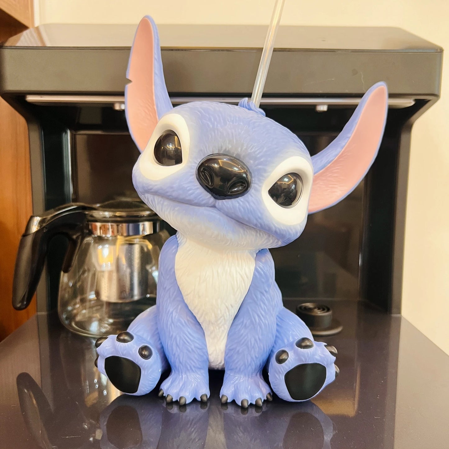 Lilo & Stitch Movie Stitch Cup Tumbler Popcorn Bucket Exclusive Cinema Collectible Decoration Model Christmas Fans Toys Gifts
