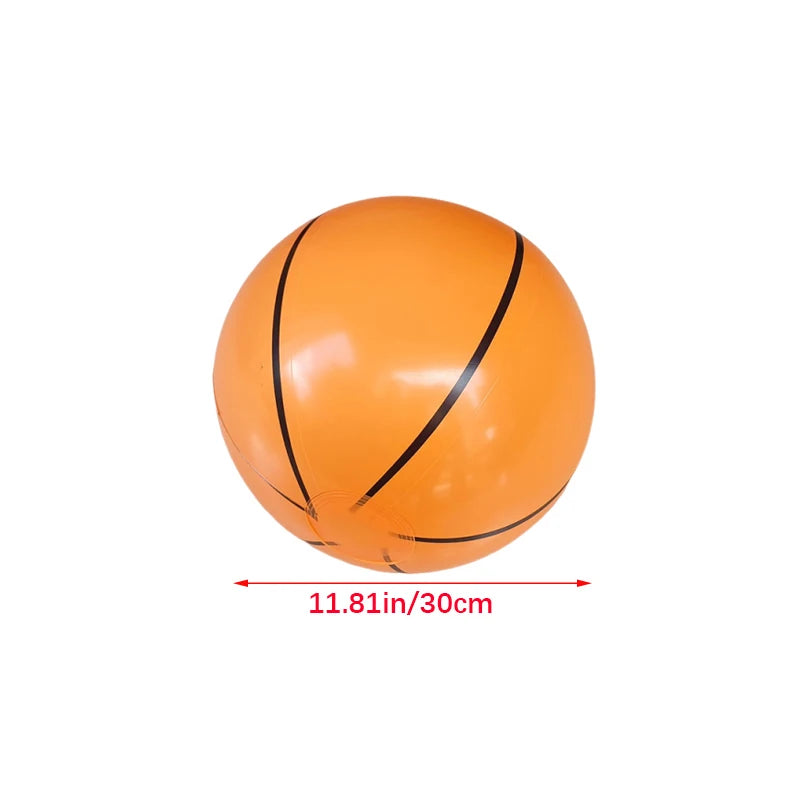 PVC Inflatable Football Baseball Basketball Volleyball Happy Summer Beach Party Decorations Swimming Pool Inflatable Toy Ball