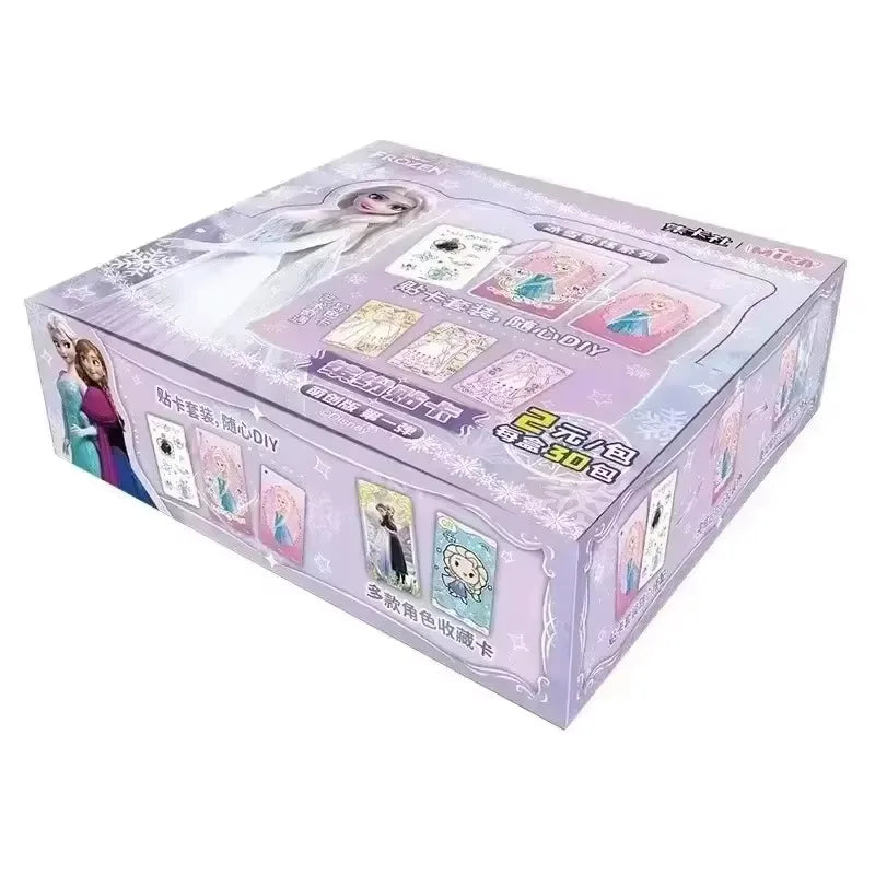 Genuine Disney Card 100 Anniversary Carnival Series Cards Mickey Mouse Art Signature Animation Collection Cards Kids Gifts