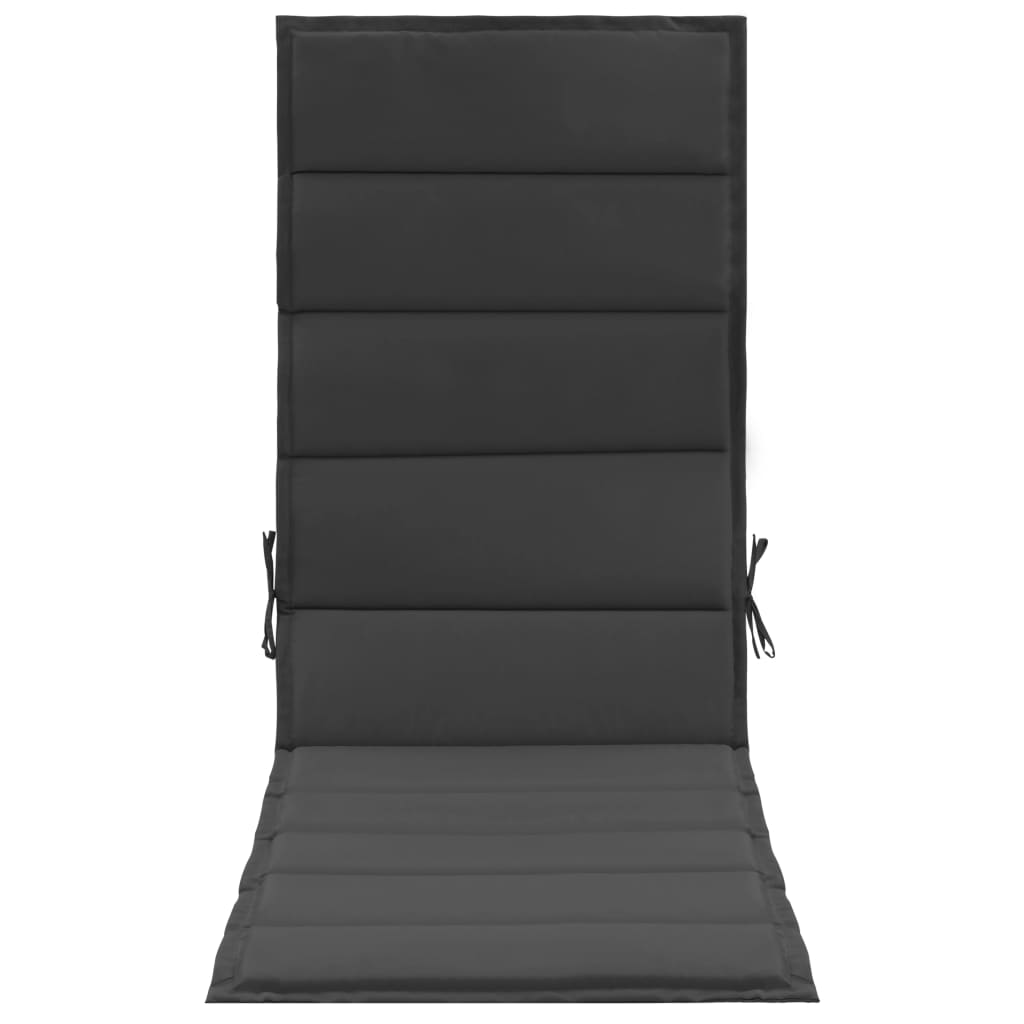 vidaXL Sunlounger Cushion Sofa Cushion Seat Cushion Patio Seat Pad Anthracite-2