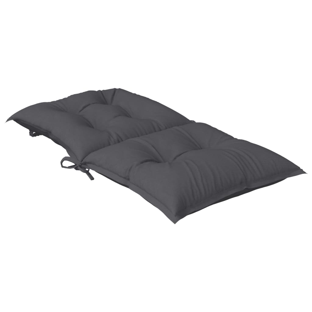 vidaXL Chair Cushion Water Repellent Patio Chair Cushion Pad Oxford Fabric-2