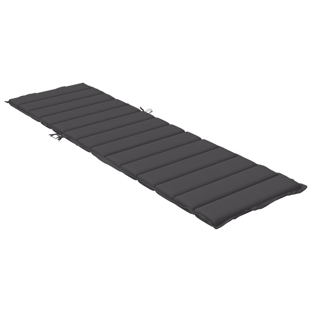 vidaXL Sun Lounger Cushion Sunbed Seating Pad Outdoor Patio Garden Fabric-4