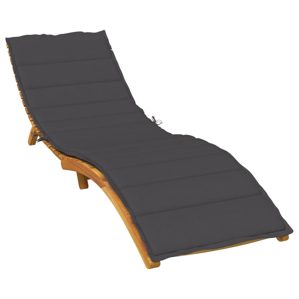 vidaXL Sun Lounger Cushion Sunbed Seating Pad Outdoor Patio Garden Fabric-6