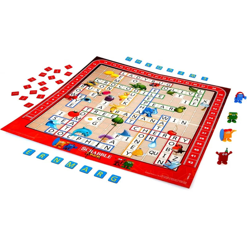 Board Game| 2-4 Players| Family Educational Word Games for Kids| Back to School Gifts for Classroom| Ages 5+