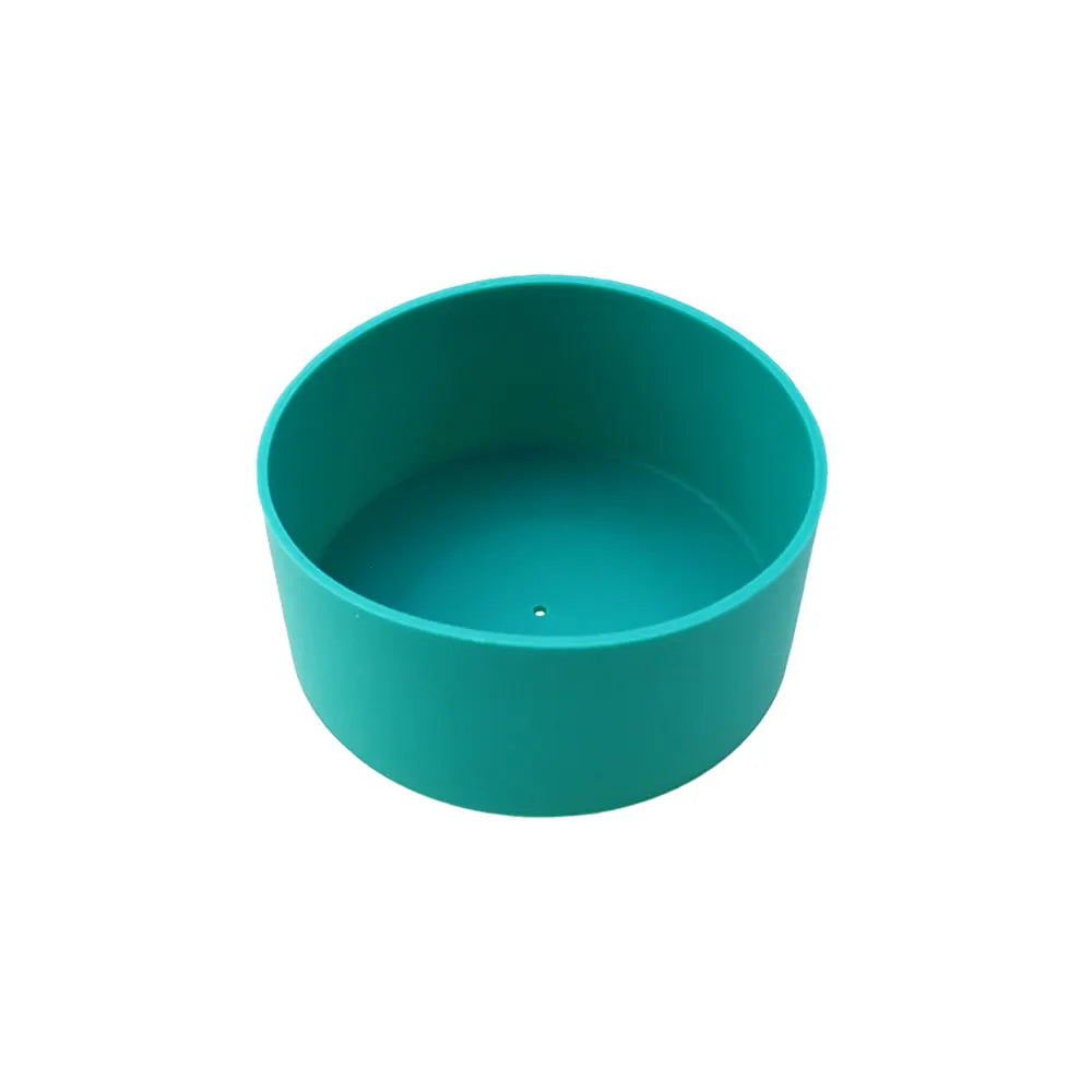 9cm Water Cup Mat Silicone Thermos Coasters 90mm Cup Bottom Ring Wear Resistant Shatter Resistant Bottom Cover Coaster