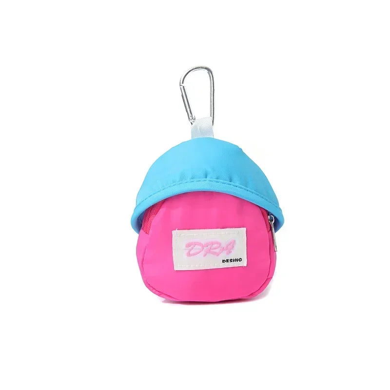 Kawaii Mini Purse Coin Pouch Earphone Key Storage Bag Book Bag Pendant Children's Macaron Cute Wallet Zipper Coin Purse Kids