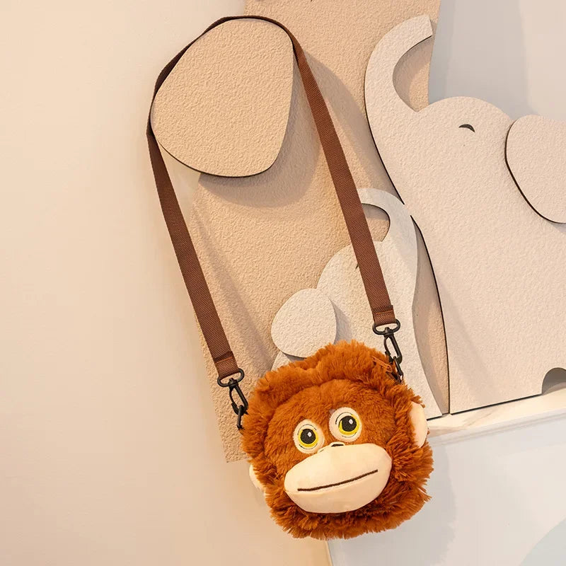 Cartoon Gorilla Plush Toy for Kids-5