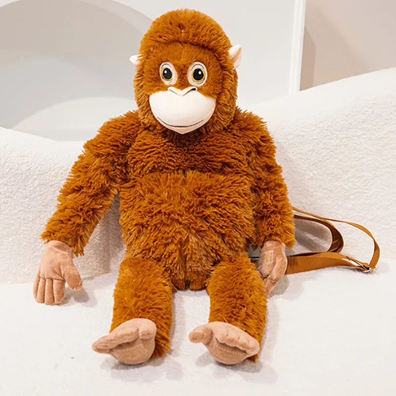 Cartoon Gorilla Plush Toy for Kids-6