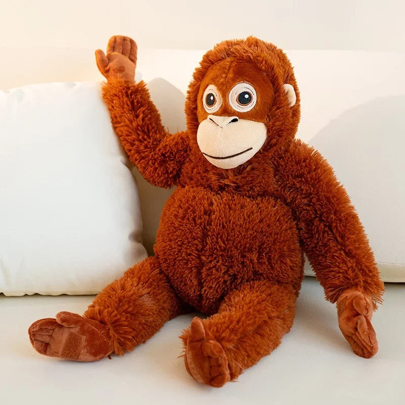 Cartoon Gorilla Plush Toy for Kids-7