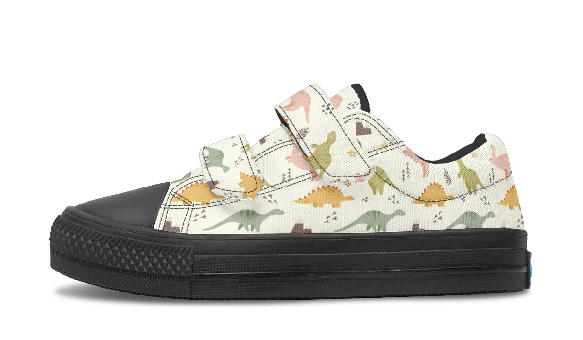 Kids Shoes Low Tops Dinosaurs-3