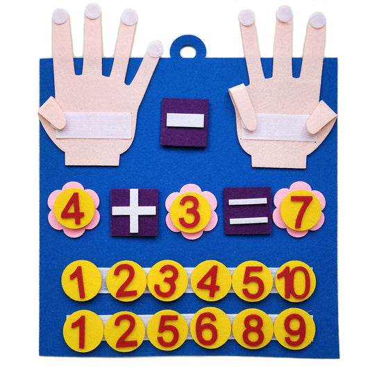 Felt Number Toy for Kids-0