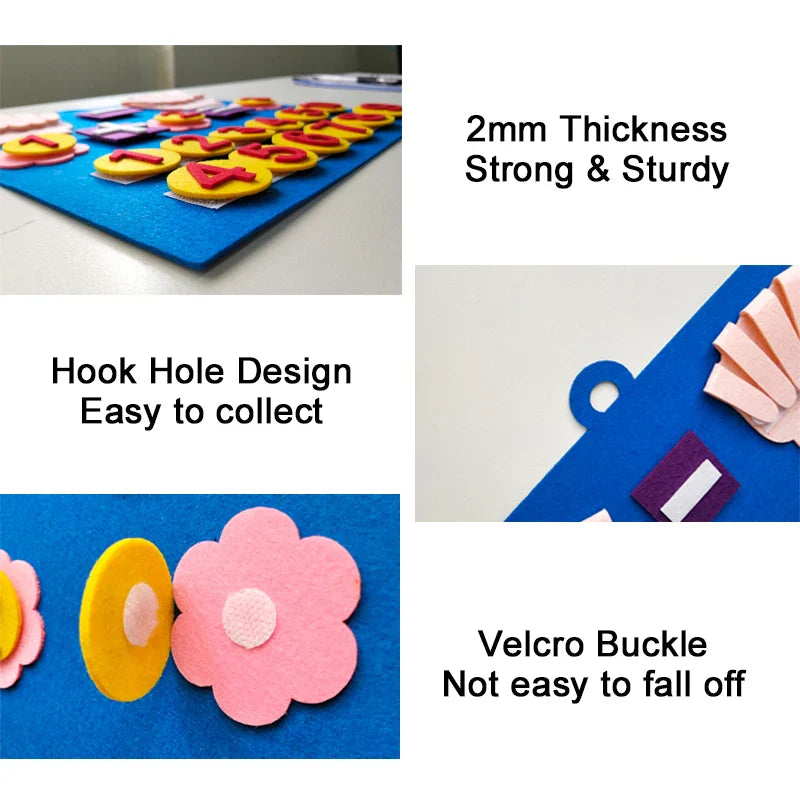 Felt Number Toy for Kids-2