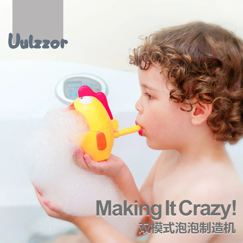 Hot Selling Toys Mouth Blowing Water Play Outdoor Bubble Making Machine-1