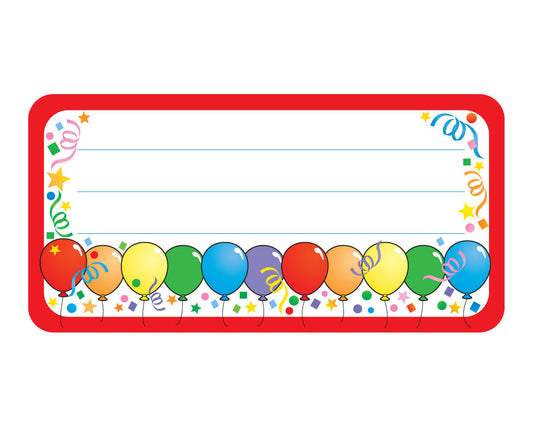 SHAPES ETC. Nametag - Balloon-0