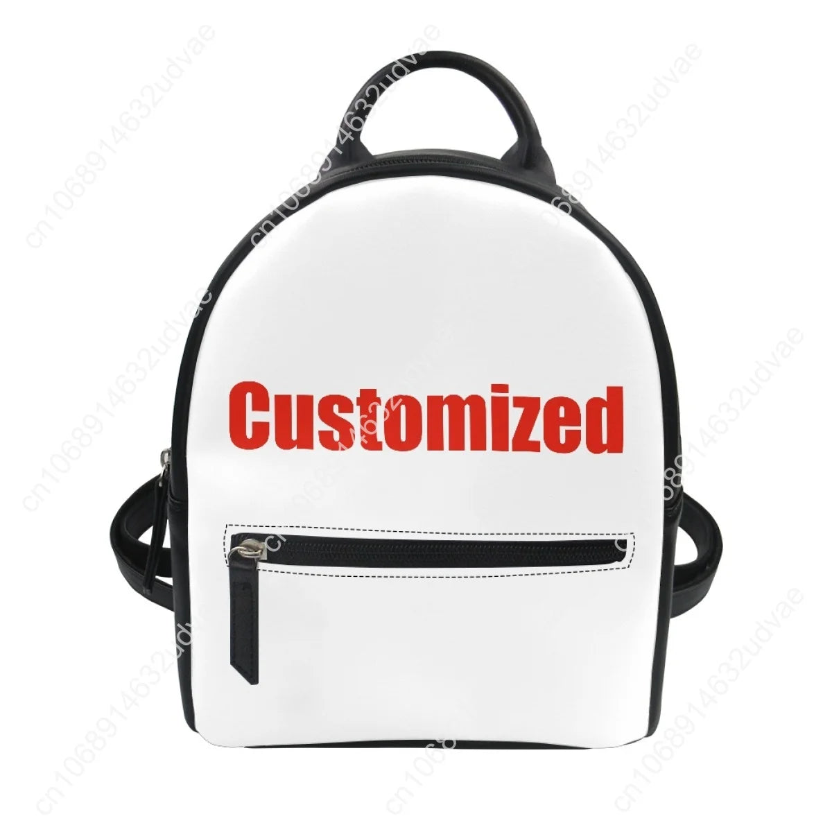 Custom Backpack Purse Women Child Schoolbags Personalized Double Shoulder Bag High Quality Mini Daypack Leather Travel Bag Gift