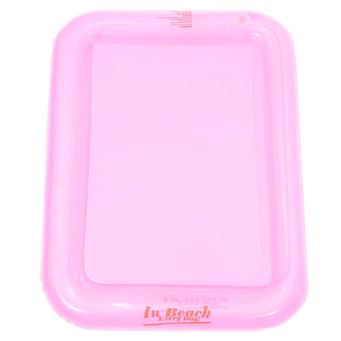 Beach Toys Inflatable Sand Bath Tray Children Sandbox Ice Bar Pink Kids Pool Party