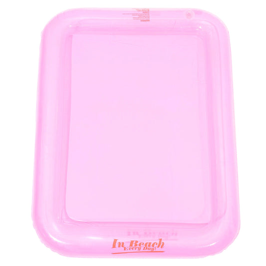 Beach Toys Inflatable Sand Bath Tray Children Sandbox Ice Bar Pink Kids Pool Party