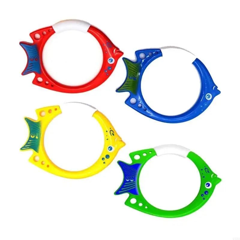 Diving Rings Diving Toy Pool Rings for Kids Underwater Play and Diving Training