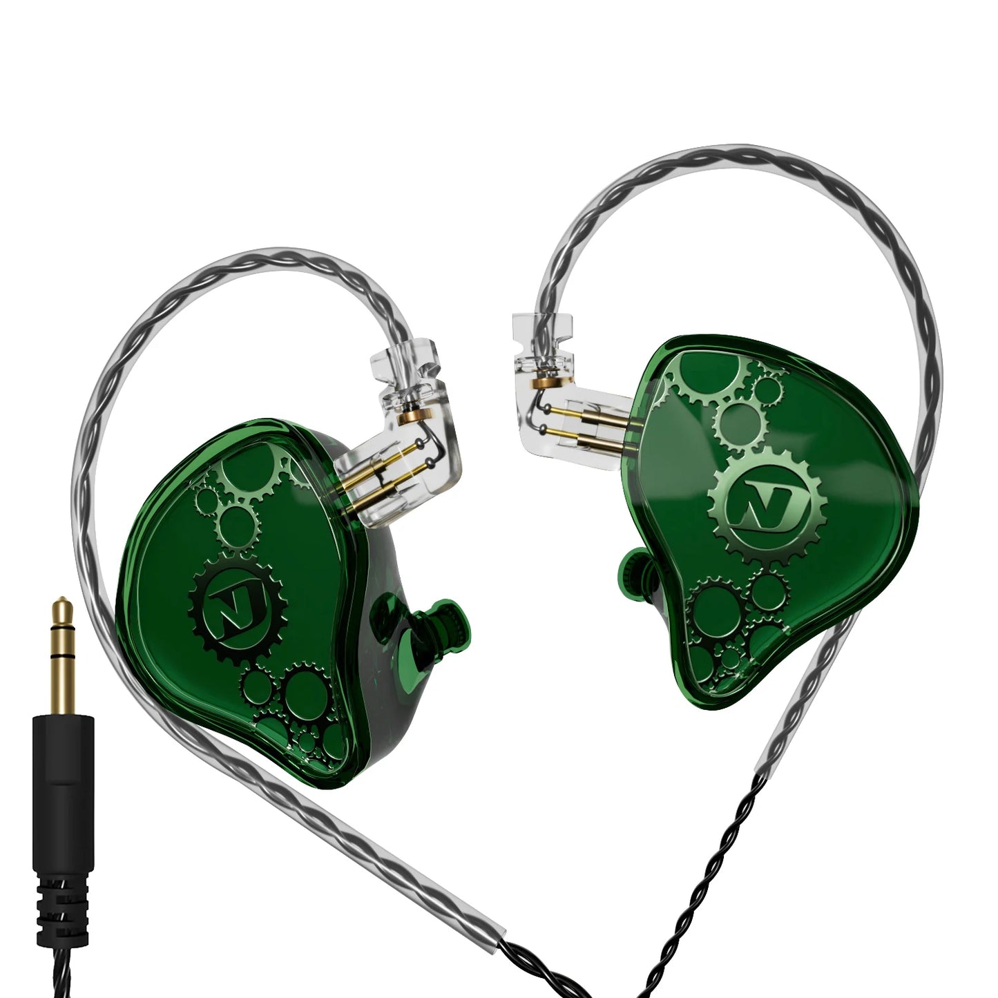 ND Venus-HiFi wired in-ear headphones stereo noise reduction bass HIFI cable music sports microphone speaker accessory adapter