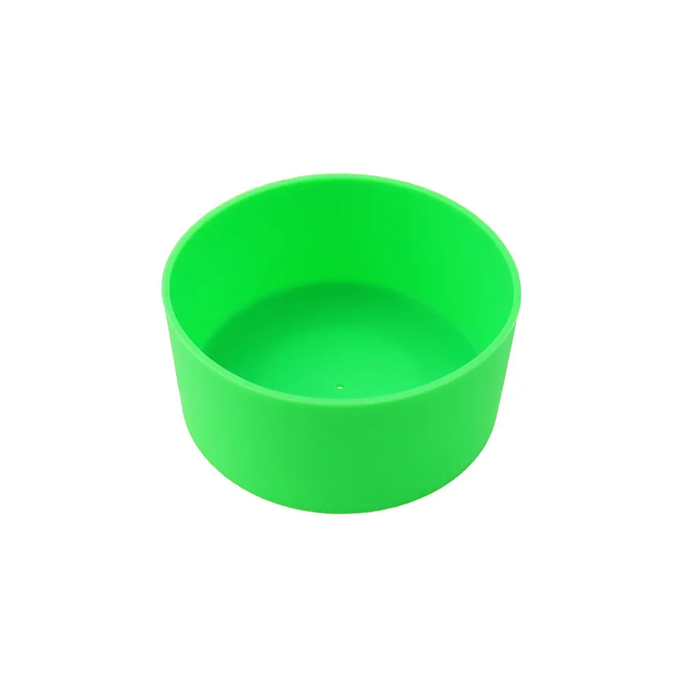 9cm Water Cup Mat Silicone Thermos Coasters 90mm Cup Bottom Ring Wear Resistant Shatter Resistant Bottom Cover Coaster
