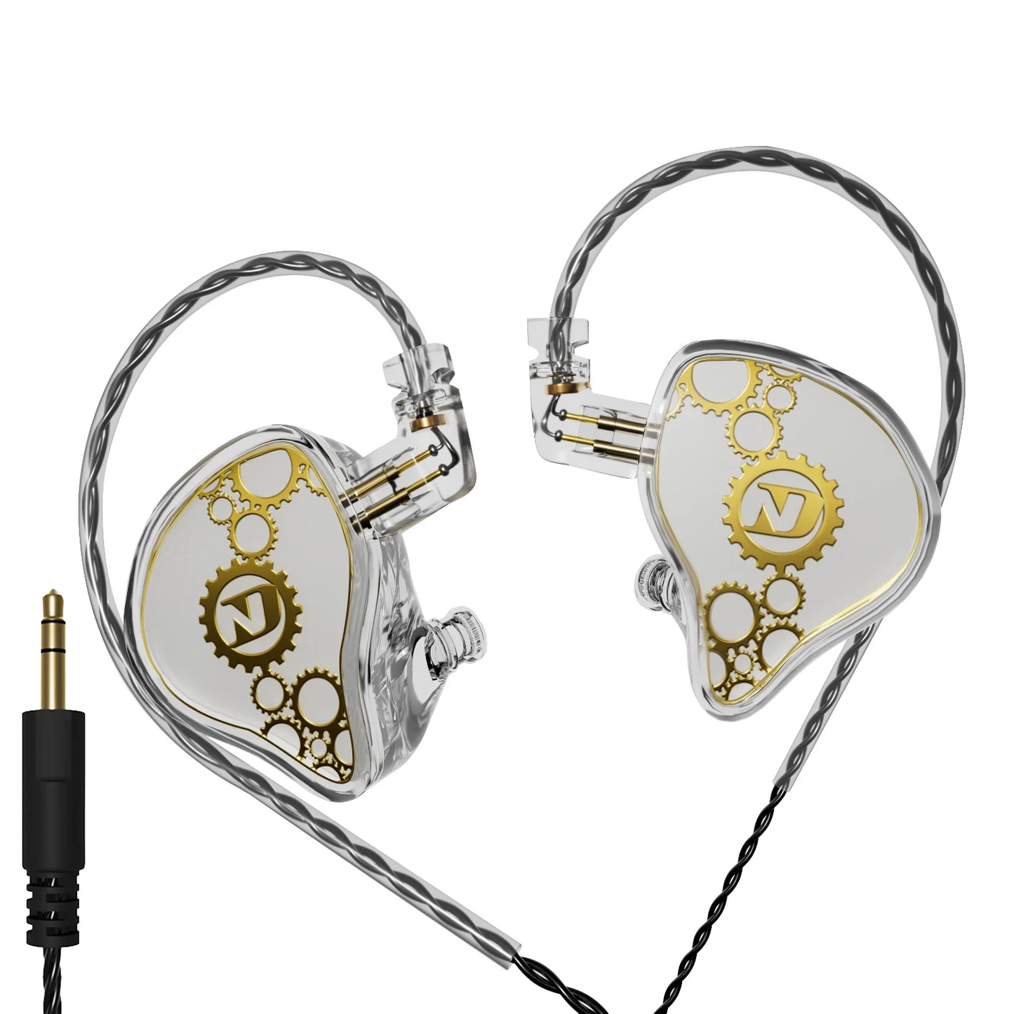 ND Venus-HiFi wired in-ear headphones stereo noise reduction bass HIFI cable music sports microphone speaker accessory adapter