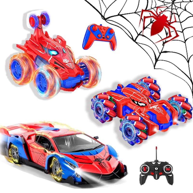 Remote Control Racing 2.4G Signal High Speed Drift Children Electric Spider Double Sided Dumper Toy