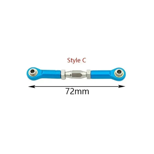 CNC Machined Aluminium Alloy Steering Rod RC Linkage Servo Rod Replacement accessory for HSP 94111 / 94188 RC Car upgrade