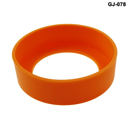 1PCS 6.5CM Silicone Cup Bottom Protective Case Cover Holder Thermos Base   From Impacting Not Deformed Good Toughness Odorless