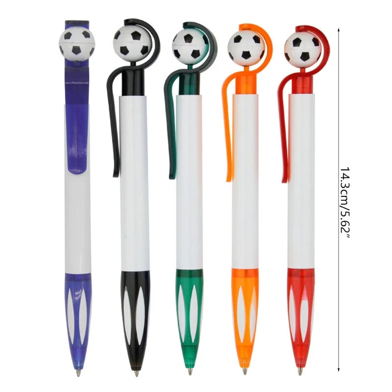 Novelty Ballpoint Pen Sports Pen 1.0mm Medium Nib Refillable Anti-slip Silicone Grip Sports Game Reward for Boy Girl Kid