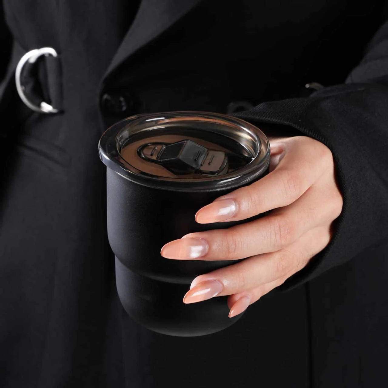 304 Stainless Steel Vacuum Tumbler, Portable Travel Mug for Hot & Cold Beverages - 255ml Travel, Coffee, Party Cup in 16 Colors