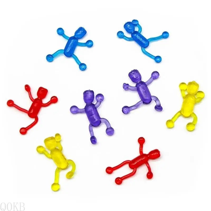 AP28 Sticky  Toy  Climbing Little Man Kids Party Favor Adults Pressure Relieve Vent Toy Interactive Throw Game